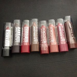 L.A. Colors lipsticks